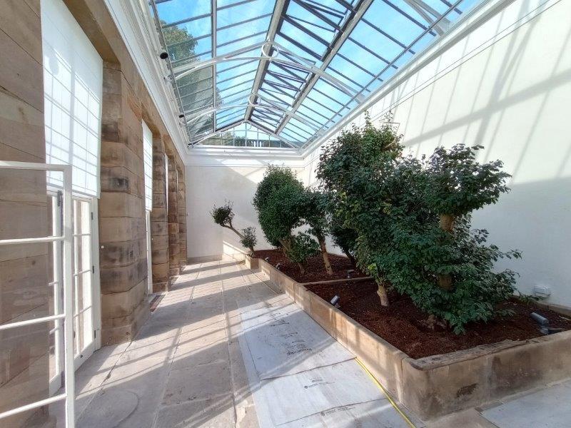 Conservation and civil engineer at Camellia House